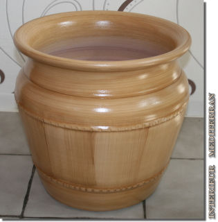 ÜBERTOPF KLASSIK NR.3 Keramik  - Größe: ca.35 CM