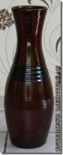 BODENVASE "KAIRO" Modell2 - Größe: ca.50 CM Weinrot / Bordeaux