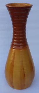 aus Portugal Edle Bodenvase braun Amphore 60 cm Vase Tonkeramik 