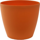 Blumentopf Pflanztopf Übertopf Kunststoff Orange 17cm
