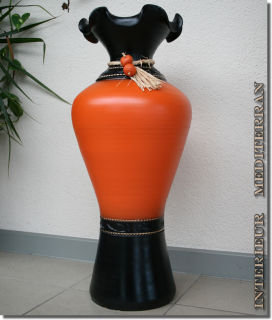 BODENVASE "Kassik I" - Größe: ca.60 CM Orange