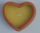Herz Kerzenständer, Kerze Terracotta ca. 9 cm 3 Stück