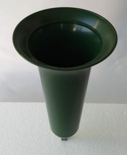 Grabvase Vaseneinsatz - Grün