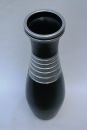 Bodenvase Keramik Schwarz - Silber - ca.60 CM - Modell: "Black Pearl"