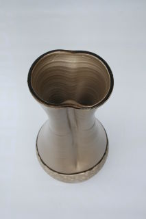 braun Hw *Edle Vase/Bodenvase Tonkeramik 60cm Str.K 