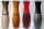 Blumenvase Keramik ca.60 CM INKL. Vaseneinsatz - verschiedene Farben Modell: Barriga Linda