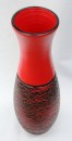 Blumenvase Keramik ca.60 CM INKL. Vaseneinsatz - verschiedene Farben Modell: Barriga Linda Rot