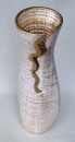 Dekovase Keramik Gold Weiss ca.60 CM - Modell: Goldrausch D - Breit eingeschnitten