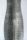 Bodenvase Dekovase Keramik Schwarz Silber ca.60 CM - Modell: Silberling C - Kerbe vertikal