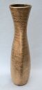Bodenvase Dekovase Keramik Schwarz Gold ca.60 CM inkl. Vaseneinsatz - Modell: Goldi