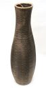 Bodenvase Dekovase Keramik Schwarz Gold ca.60 CM inkl. Vaseneinsatz - Modell: Goldi