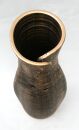 Bodenvase Dekovase Keramik Schwarz Gold ca.60 CM inkl. Vaseneinsatz - Modell: Goldi #2
