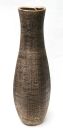 Bodenvase Dekovase Keramik Schwarz Gold ca.60 CM inkl. Vaseneinsatz - Modell: Goldi #2