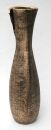 Bodenvase Dekovase Keramik Schwarz Gold ca.60 CM inkl. Vaseneinsatz - Modell: Goldi #2