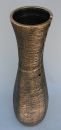 Bodenvase Dekovase Keramik Schwarz Gold ca.60 CM inkl. Vaseneinsatz - Modell: Goldi #2