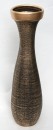 Bodenvase Dekovase Keramik Schwarz Gold ca.60 CM inkl. Vaseneinsatz - Modell: Goldi #2